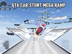 खेल GTA Car Stunt Mega Ramp