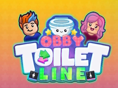 खेल Obby Toilet Line