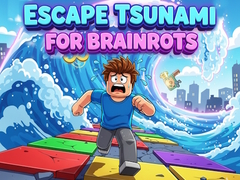 खेल Escape Tsunami for Brainrots