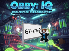 खेल Obby: IQ Escape from the Laboratory