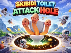 खेल Skibidi Toilet Attack Hole