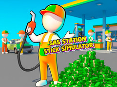 खेल Gas Station - Stick Simulator