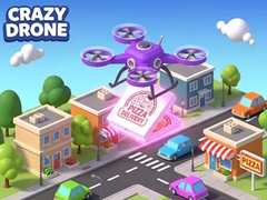 खेल Crazy Drone Pizza Delivery