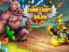 खेल Zombie Rabbits vs Sheldon