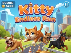 खेल Kitty Endless Run