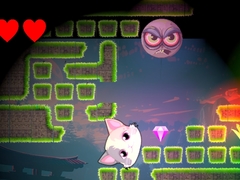 खेल Kitty Roll Fun Shooting Game