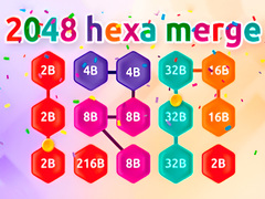 खेल 2048 Hex Chain Merge