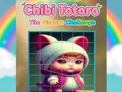 खेल Chibi Totoro Tile Picture Challenge