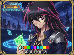 खेल Anime Boy Coloring Pages