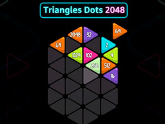 खेल Triangles Dots 2048