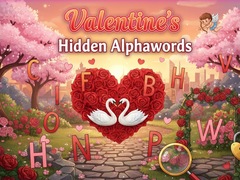 खेल Valentines Hidden Alphawords