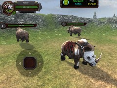 खेल Rhino King Animal Simulator