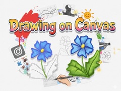 खेल Drawing on Canvas