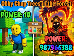 खेल Obby Chop Trees in the Forest