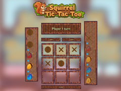 खेल Squirrel Tic Tac Toe