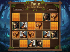 खेल Faun Memory Match
