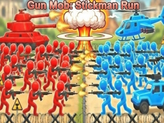 खेल Gun Mob: Stickman Run