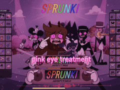 खेल Sprunki: Pink Eye Treatment