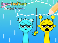 खेल Draw One Part Brain Puzzle