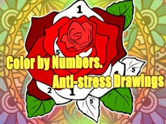 खेल Color by Numbers. Anti-stress Drawings