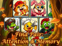 खेल Find Pair: Attention & Memory