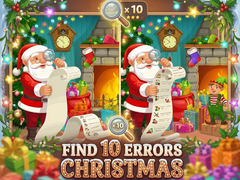खेल Find 10 Errors Christmas
