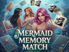 खेल Mermaid Memory Match