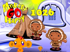 खेल Monkey Go Happy Stage 1026