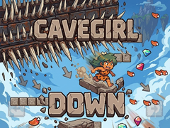 खेल Cavegirl Down