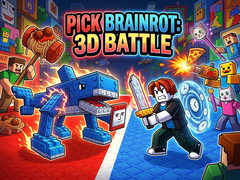खेल Pick Brainrot: 3D Battle