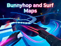 खेल Bunnyhop and Surf Maps