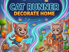 खेल Cat Runner Decorate Home