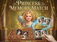 खेल Princess Memory Match