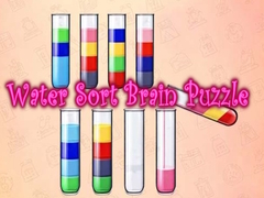 खेल Water Sort Brain Puzzle