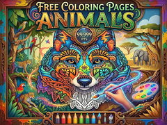 खेल Free Coloring Pages Animals