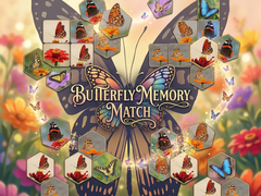 खेल Butterfly Memory Match