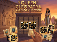 खेल Queen Cleopatra Memory Match