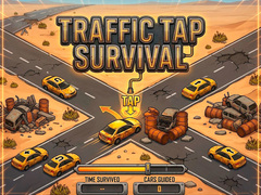 खेल Traffic Tap Survival