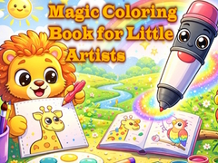 खेल Magic Coloring Book for Little Artists