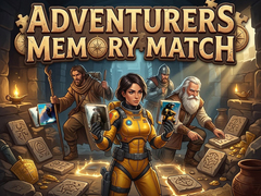 खेल Adventurers Memory Match