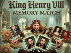 खेल King Henry VIII Memory Match