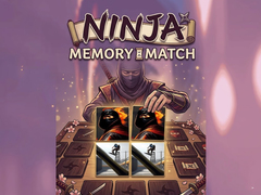 खेल Ninja Memory Match