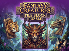 खेल Fantasy Creatures Tile Block Puzzle