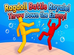 खेल Ragdoll Battle Royale! Throw Down the Enemy!