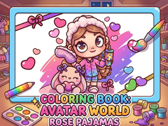 खेल Coloring Book: Avatar World Rose Pajamas
