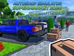 खेल AutoShop Simulator: Supermarket 2026