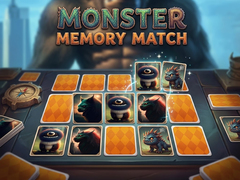 खेल Monster Memory Match