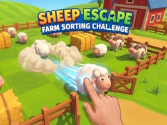खेल Sheep Escape: Farm Sorting Challenge