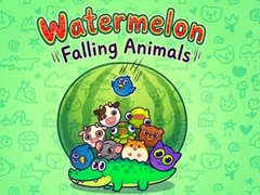 खेल Watermelon Falling Animals