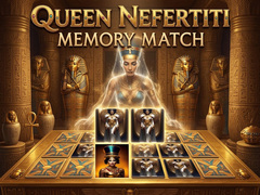 खेल Queen Nefertiti Memory Match
